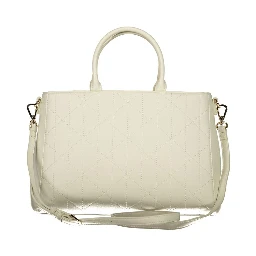 White Polyurethane Women's Bag