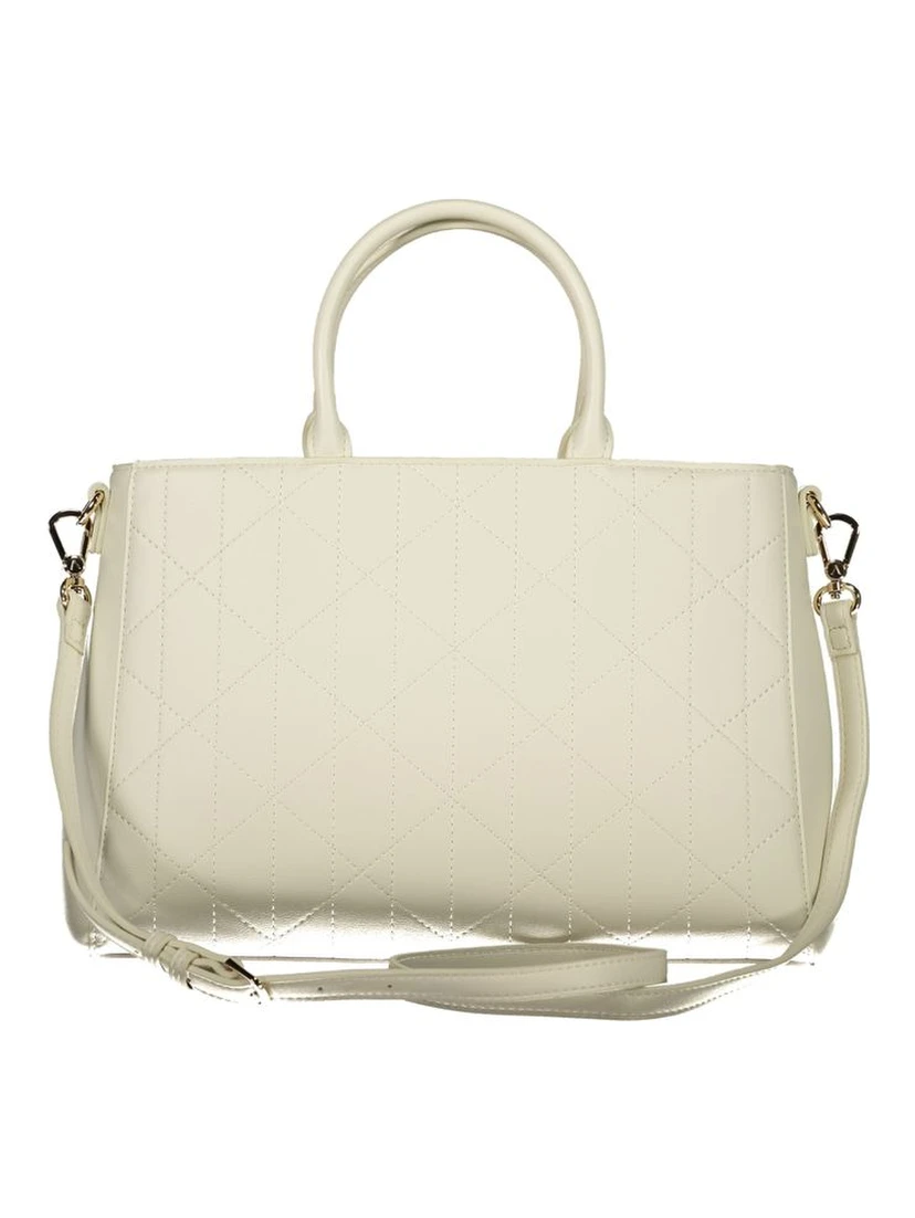 White Polyurethane Women's Bag