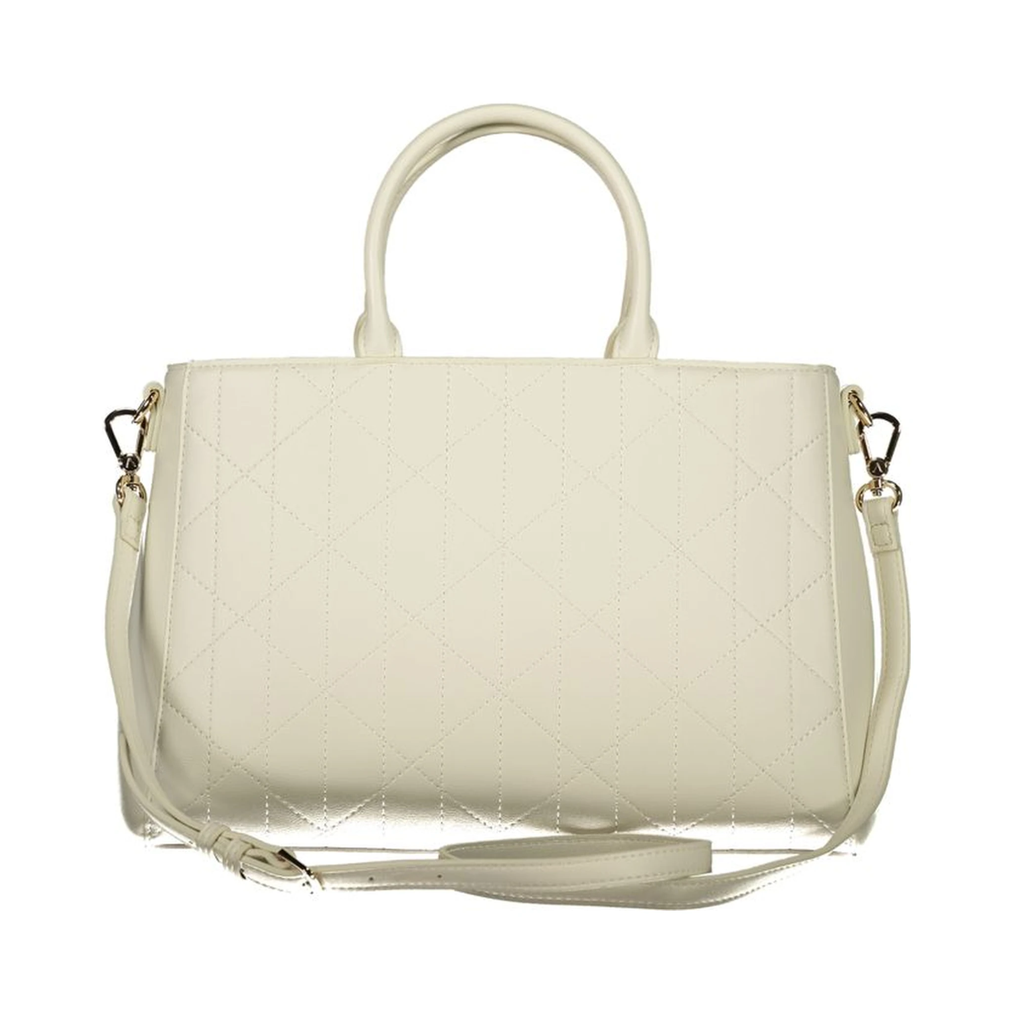 White Polyurethane Women's Bag