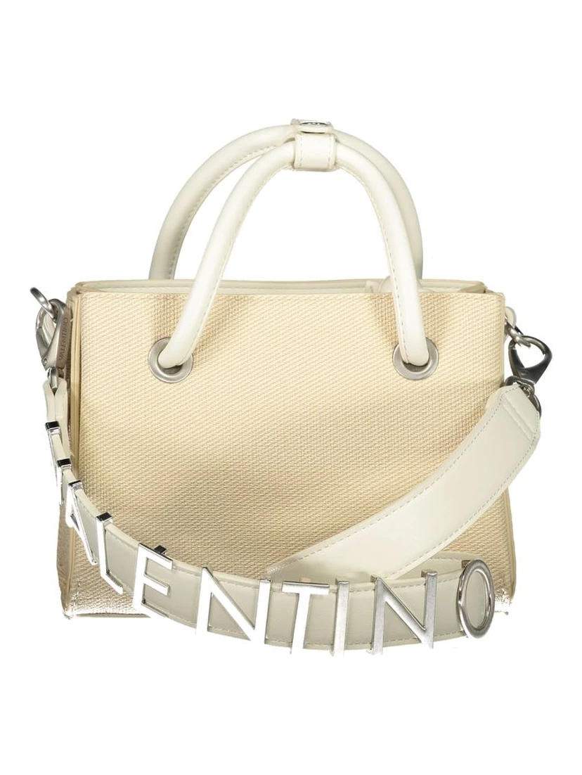 White Polyurethane Womens Bag