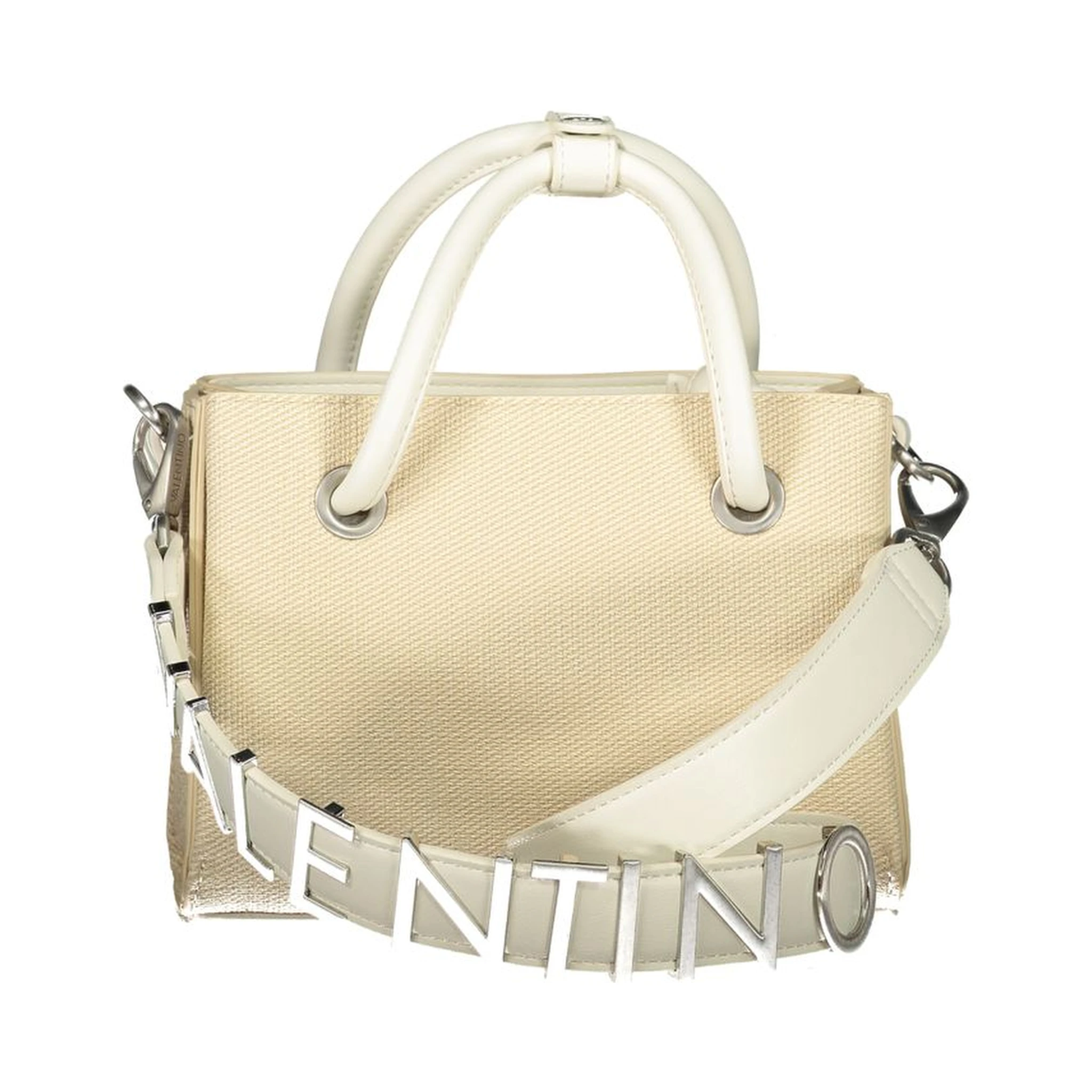 White Polyurethane Womens Bag