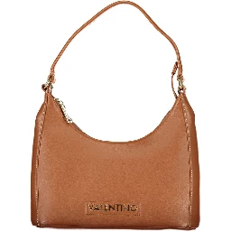 Brown Polyurethane Womens Bag