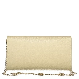 Beige Polyurethane Womens Bag