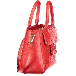 Rosso Polyurethane Women's Bag