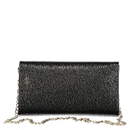 Black Polyurethane Women's Bag