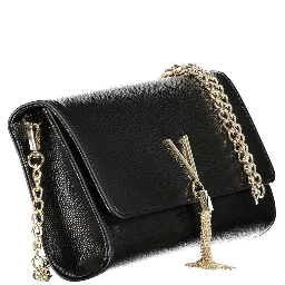 Black Polyurethane Women's Bag