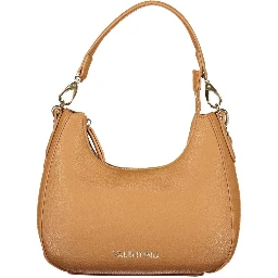 Brown Polyurethane Womens Bag