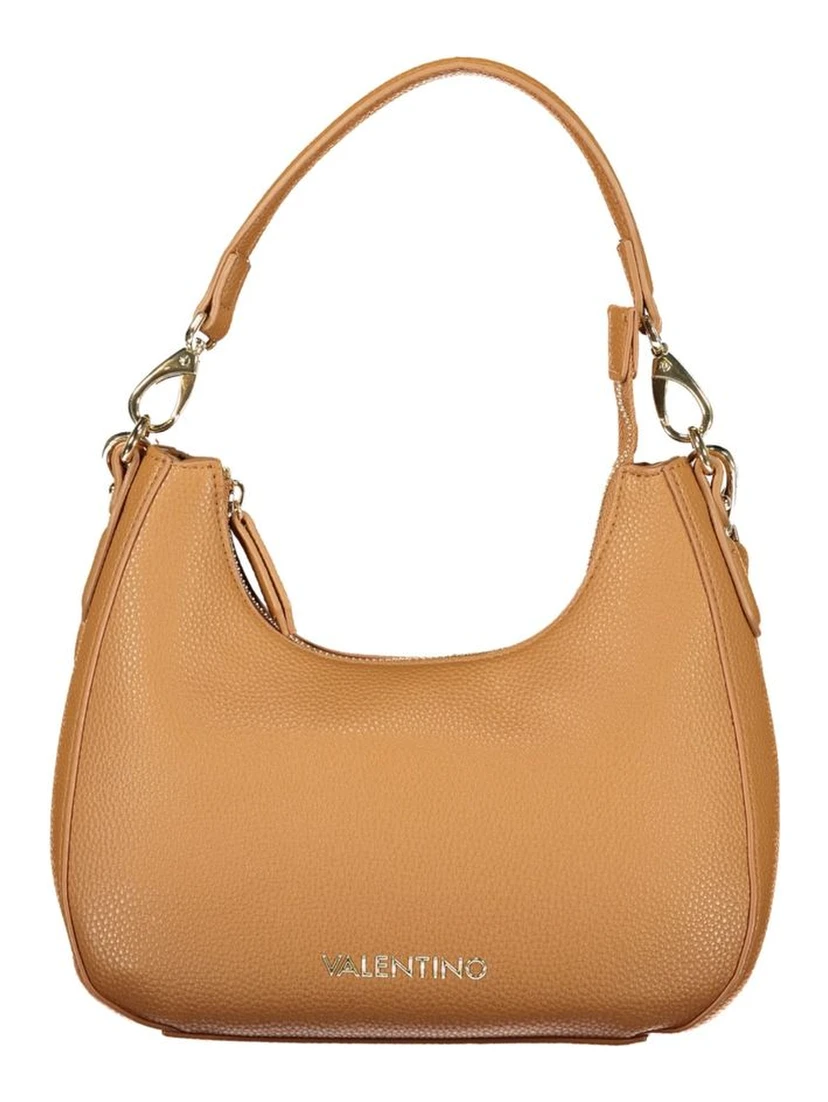 Brown Polyurethane Womens Bag