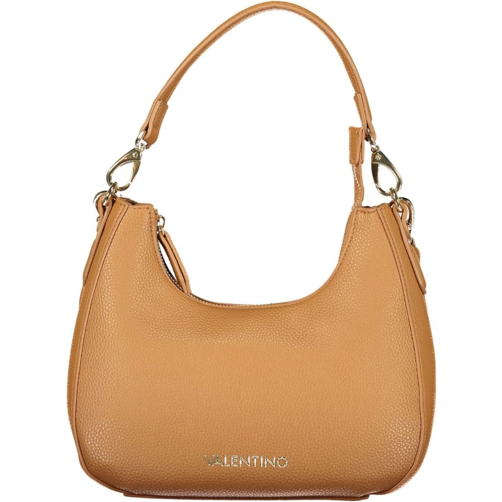 Brown Polyurethane Womens Bag