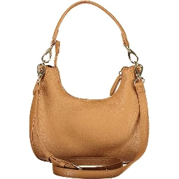 Brown Polyurethane Womens Bag