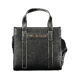 Nero Polyurethane Women Bag