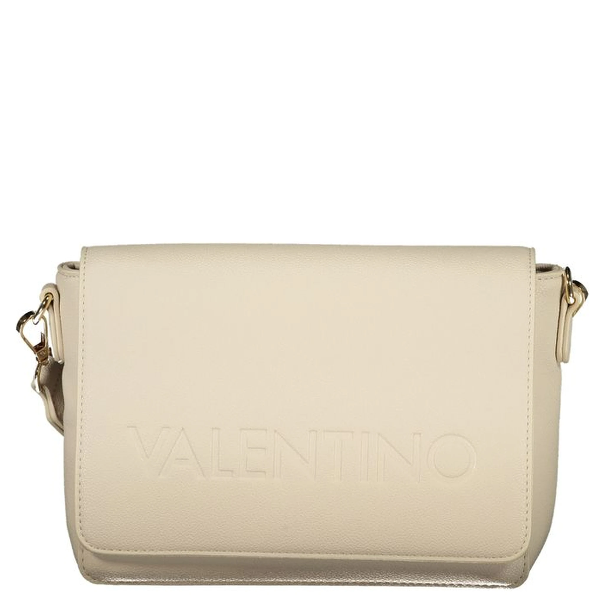 Beige Polyurethane Women's Bag