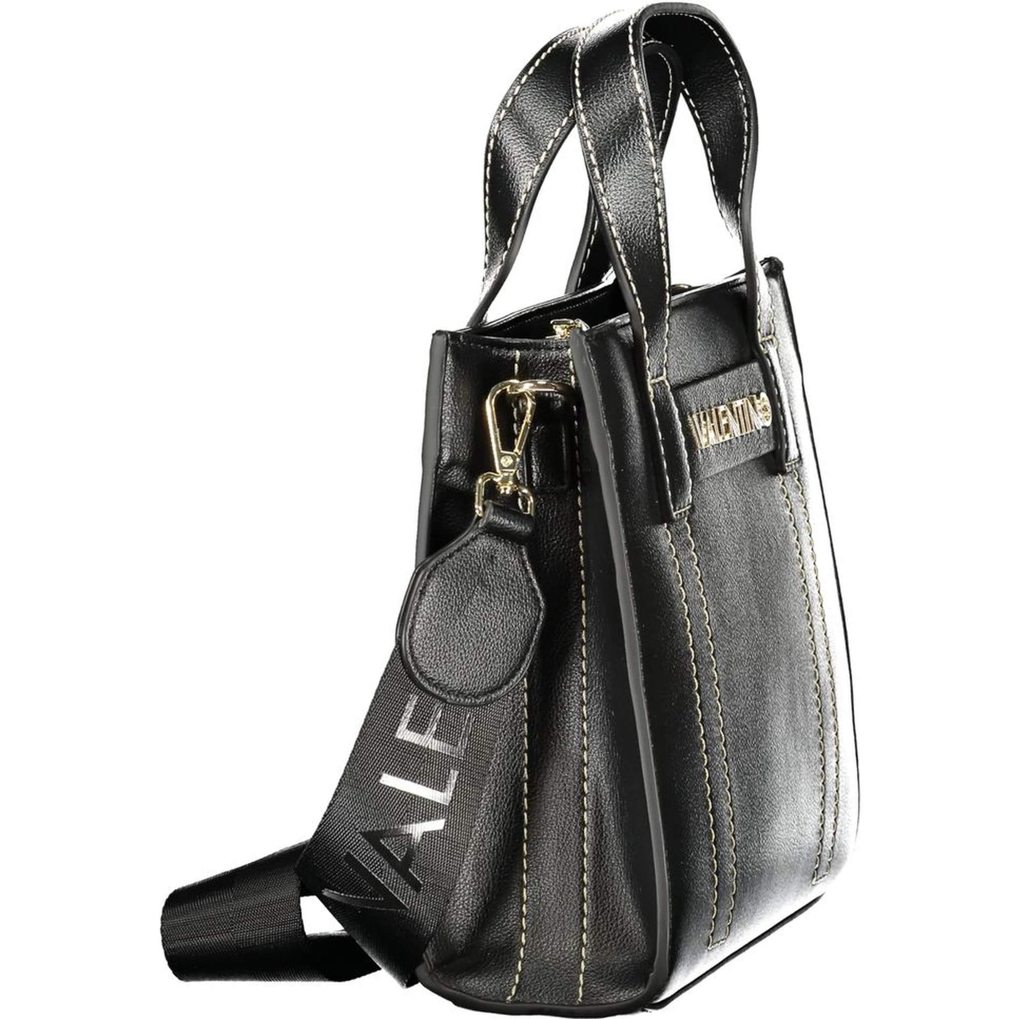 Nero Polyurethane Women Bag