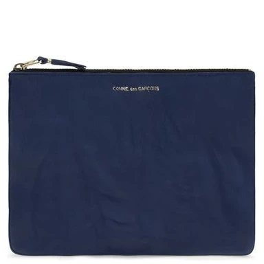 Blue Calf Leather Bos Taurus Wallet
