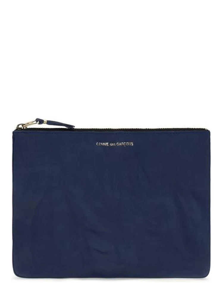 Blue Calf Leather Bos Taurus Wallet