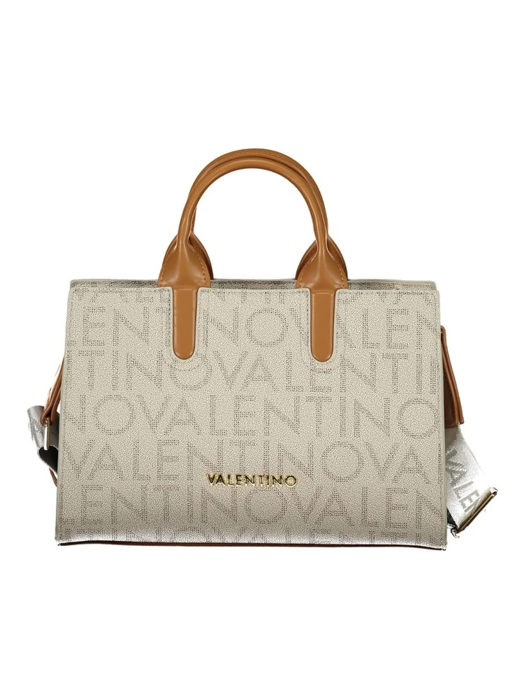 Beige Polyethylene Handbag