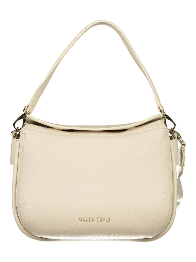 Beige Polyethylene Handbag