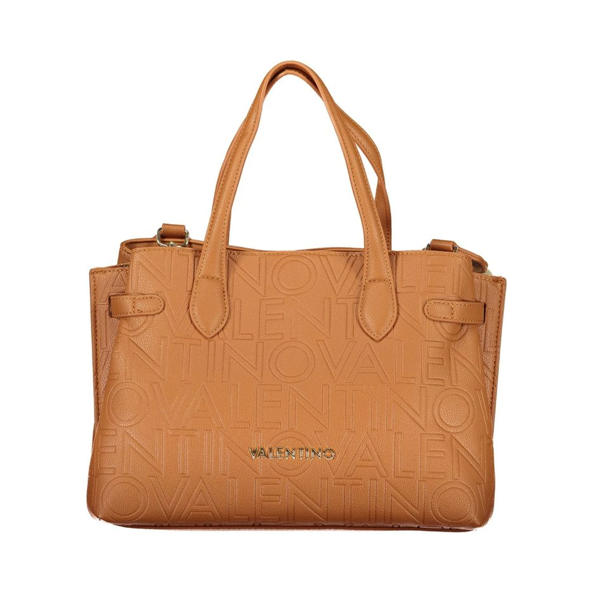 Brown Polyethylene Handbag