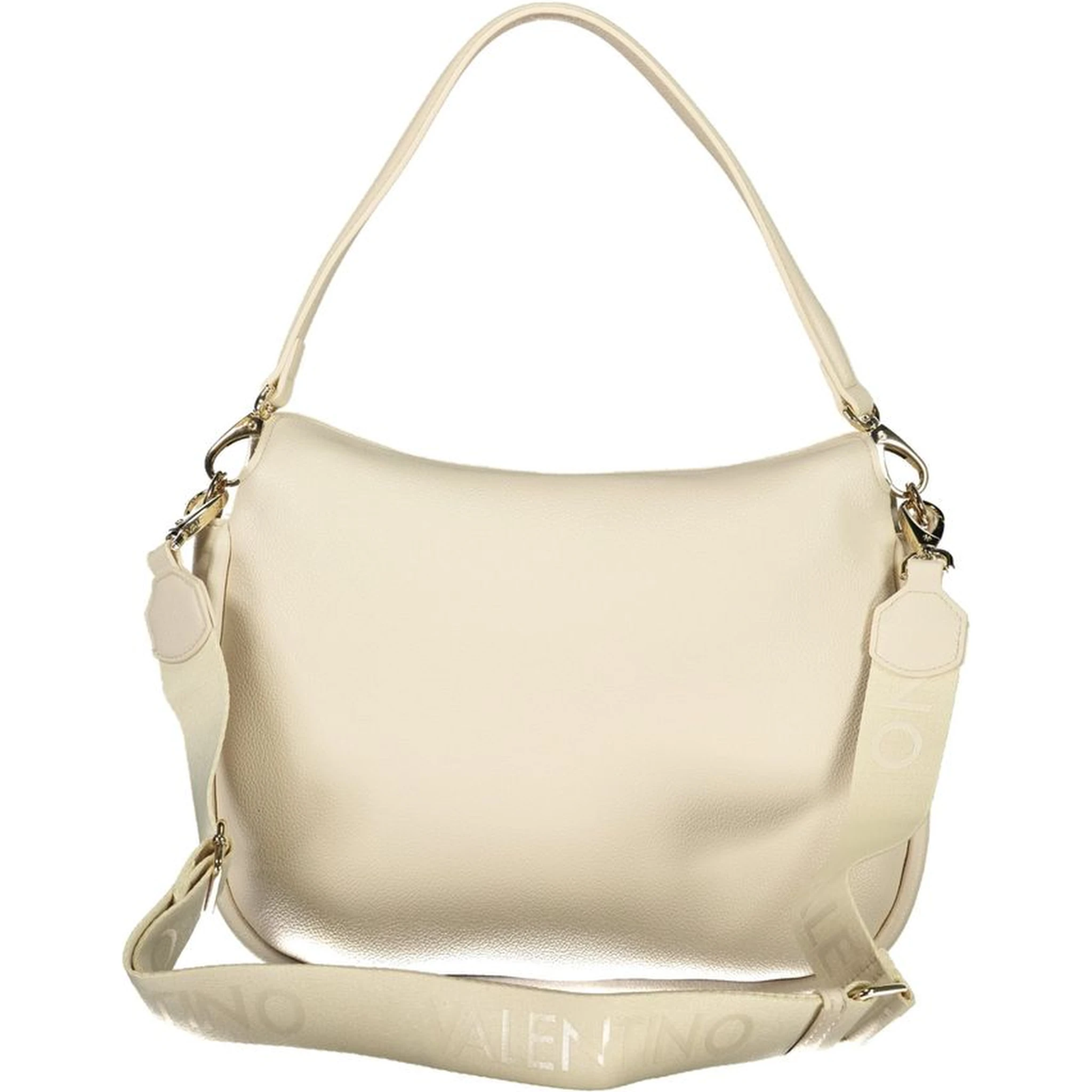 Beige Polyethylene Handbag