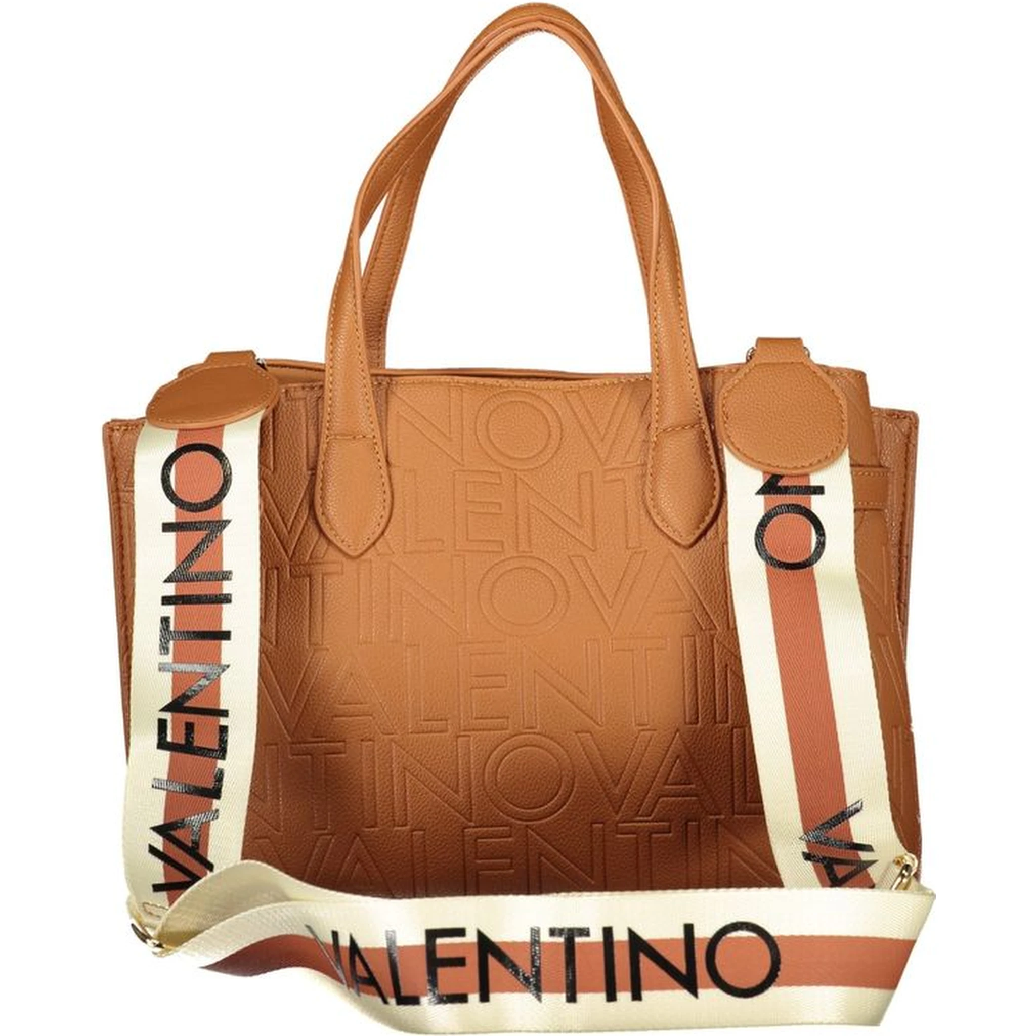 Brown Polyethylene Handbag