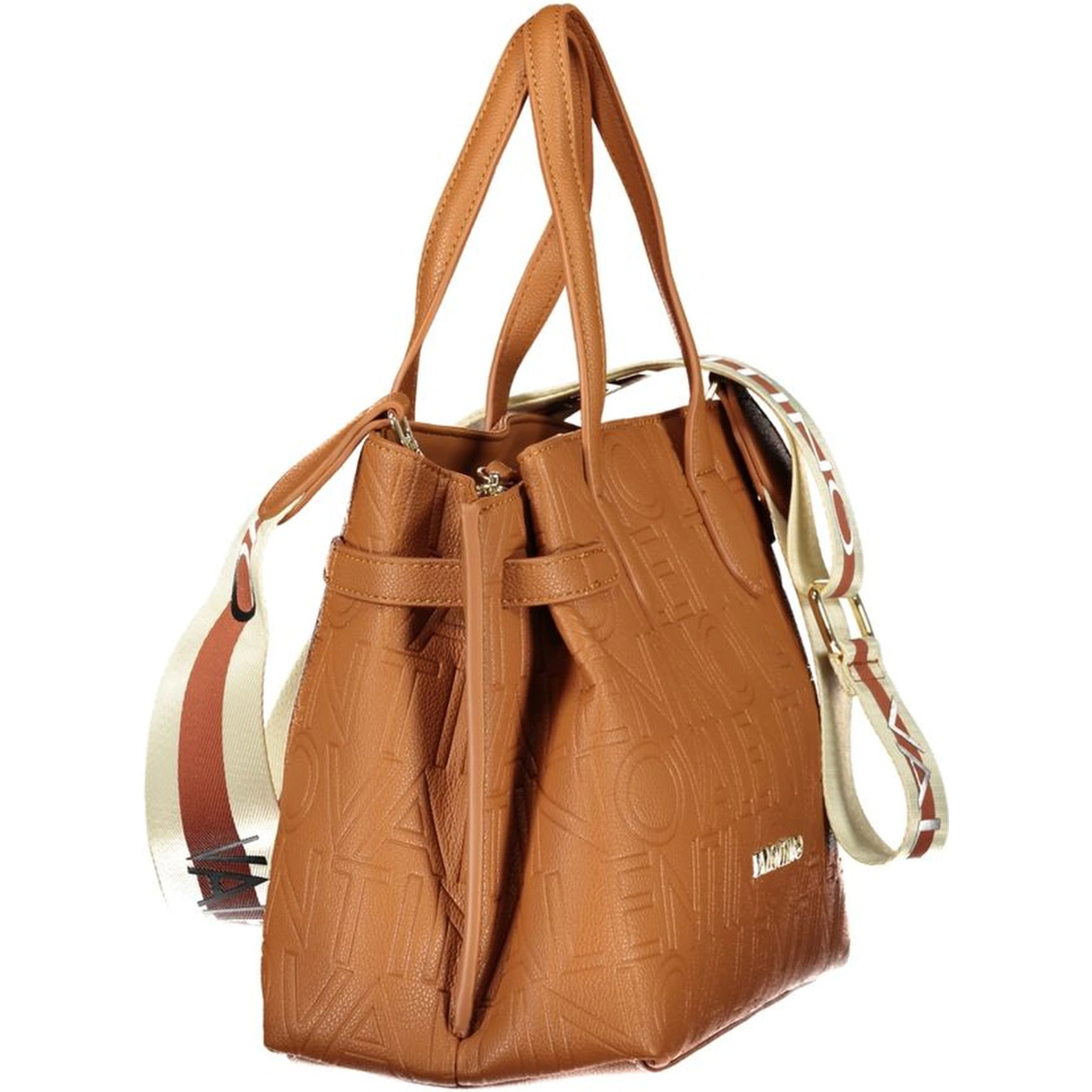 Brown Polyethylene Handbag