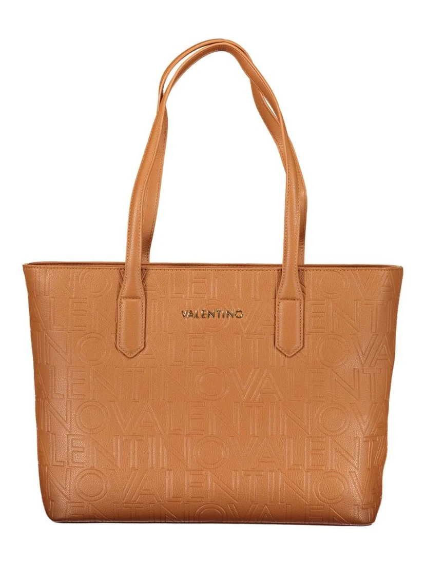 Brown Polyethylene Handbag