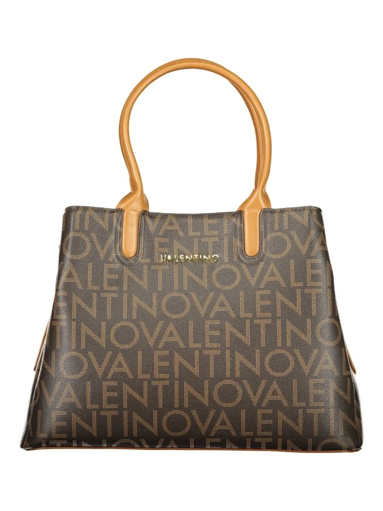 Brown Polyethylene Handbag