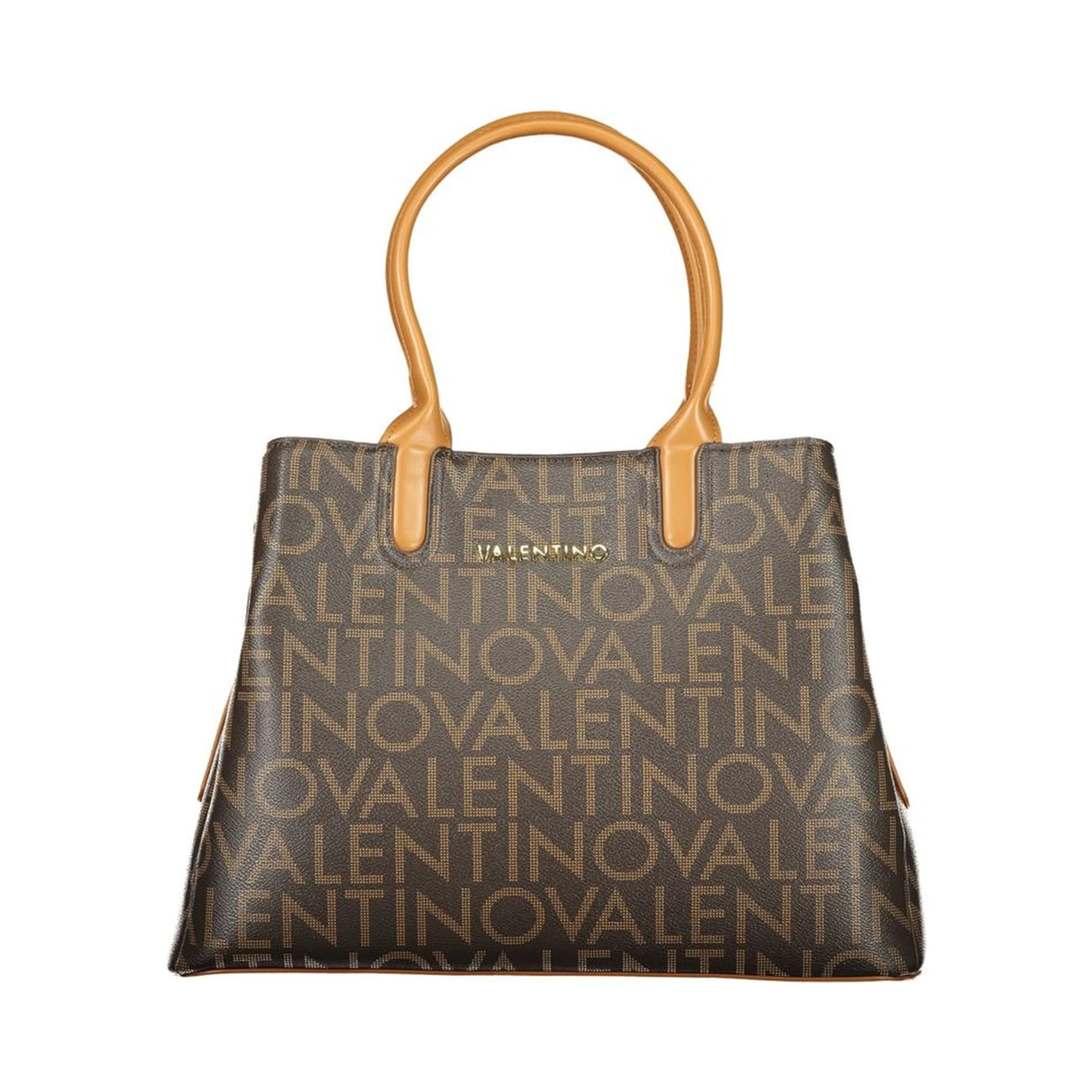 Brown Polyethylene Handbag