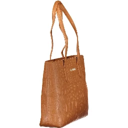Brown Polyethylene Handbag