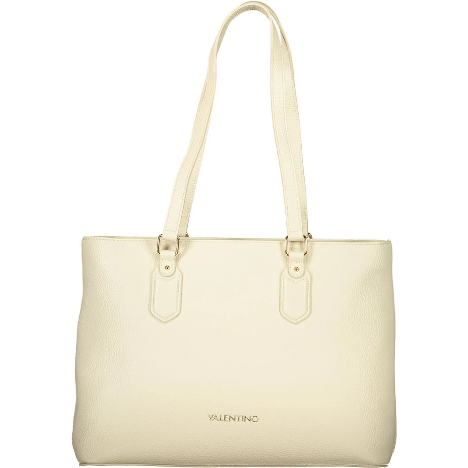 Beige Polyethylene Handbag