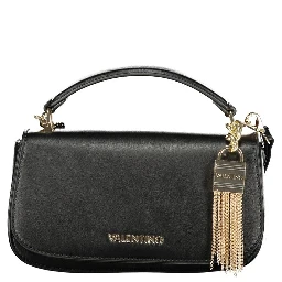 Black Polyurethane Women's Bag