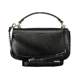 Black Polyurethane Women's Bag