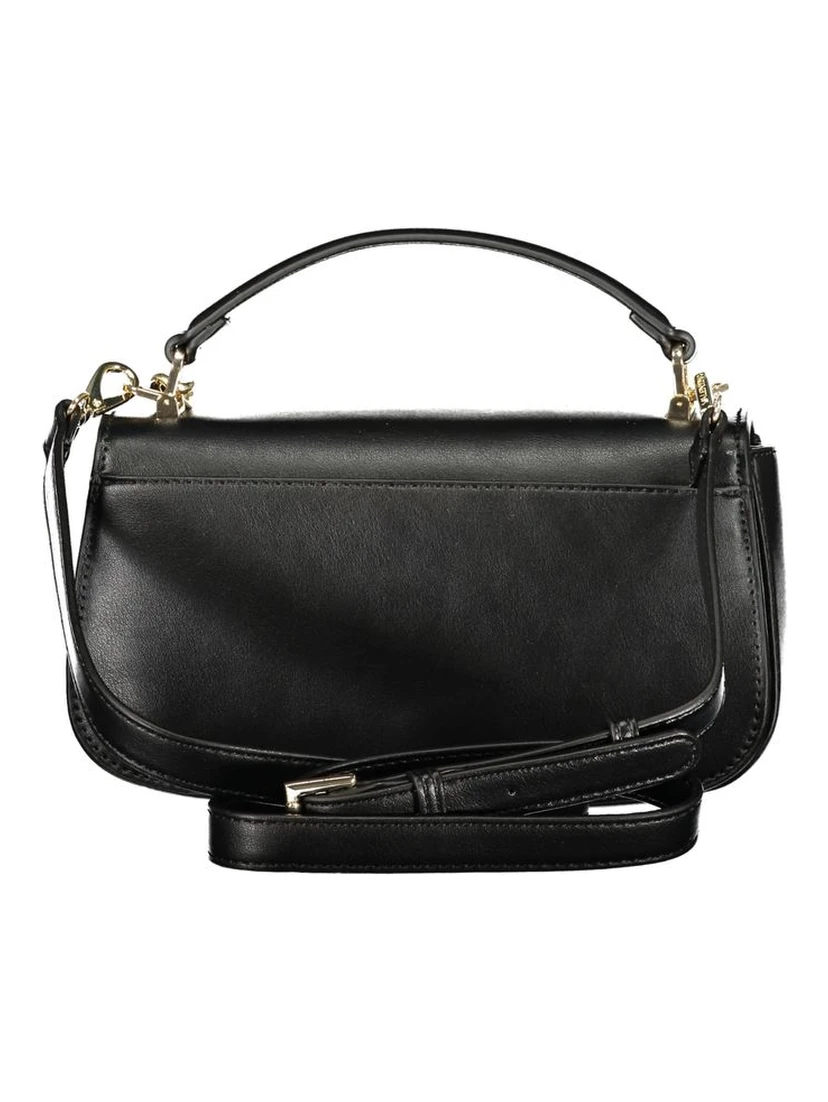Black Polyurethane Women's Bag