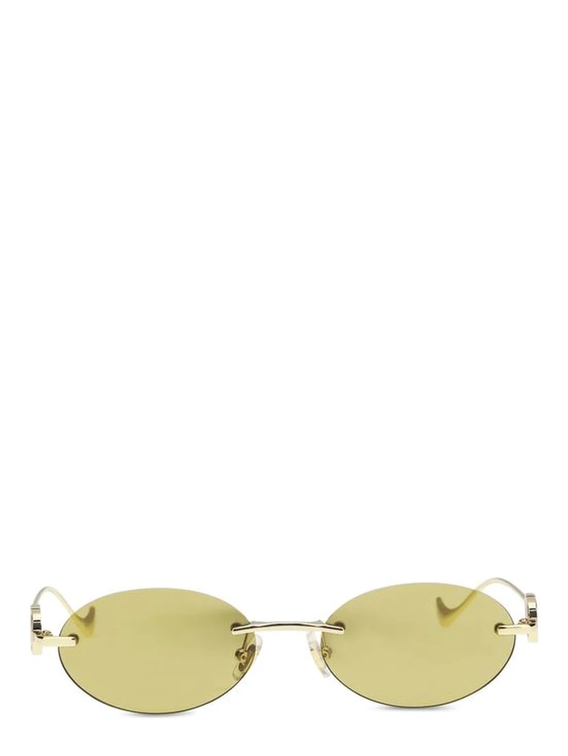 Bicolor Metal Sunglasses