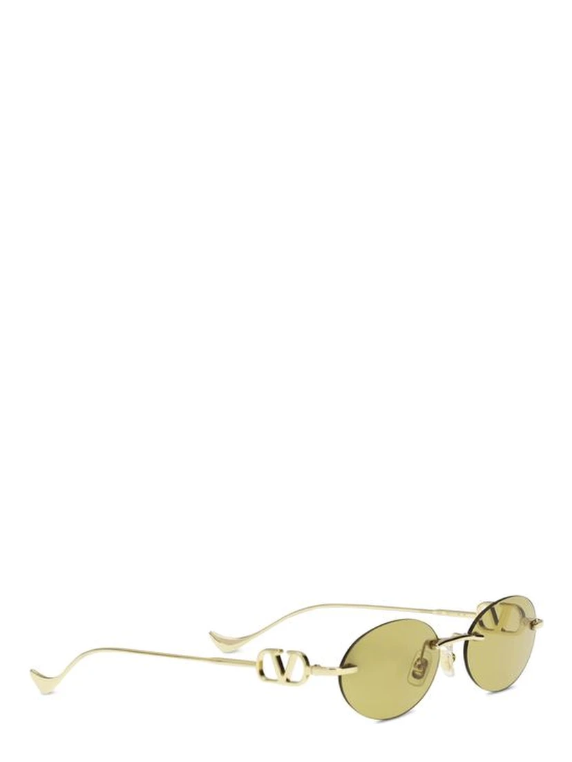 Bicolor Metal Sunglasses