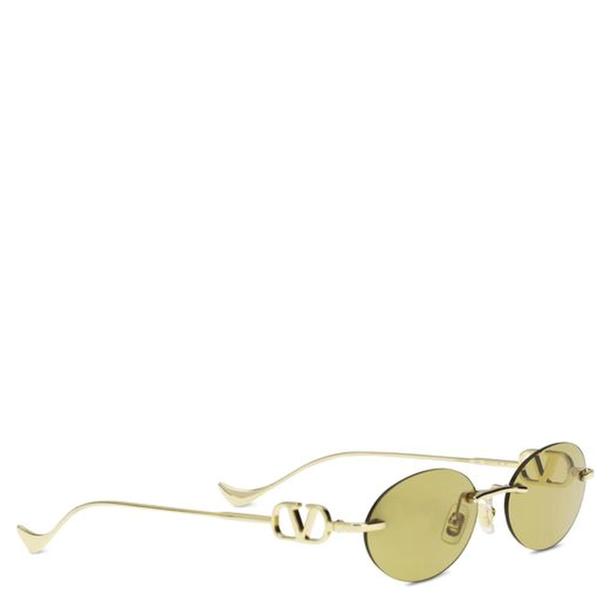Bicolor Metal Sunglasses