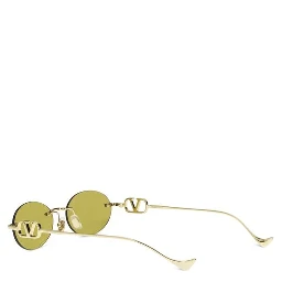 Bicolor Metal Sunglasses