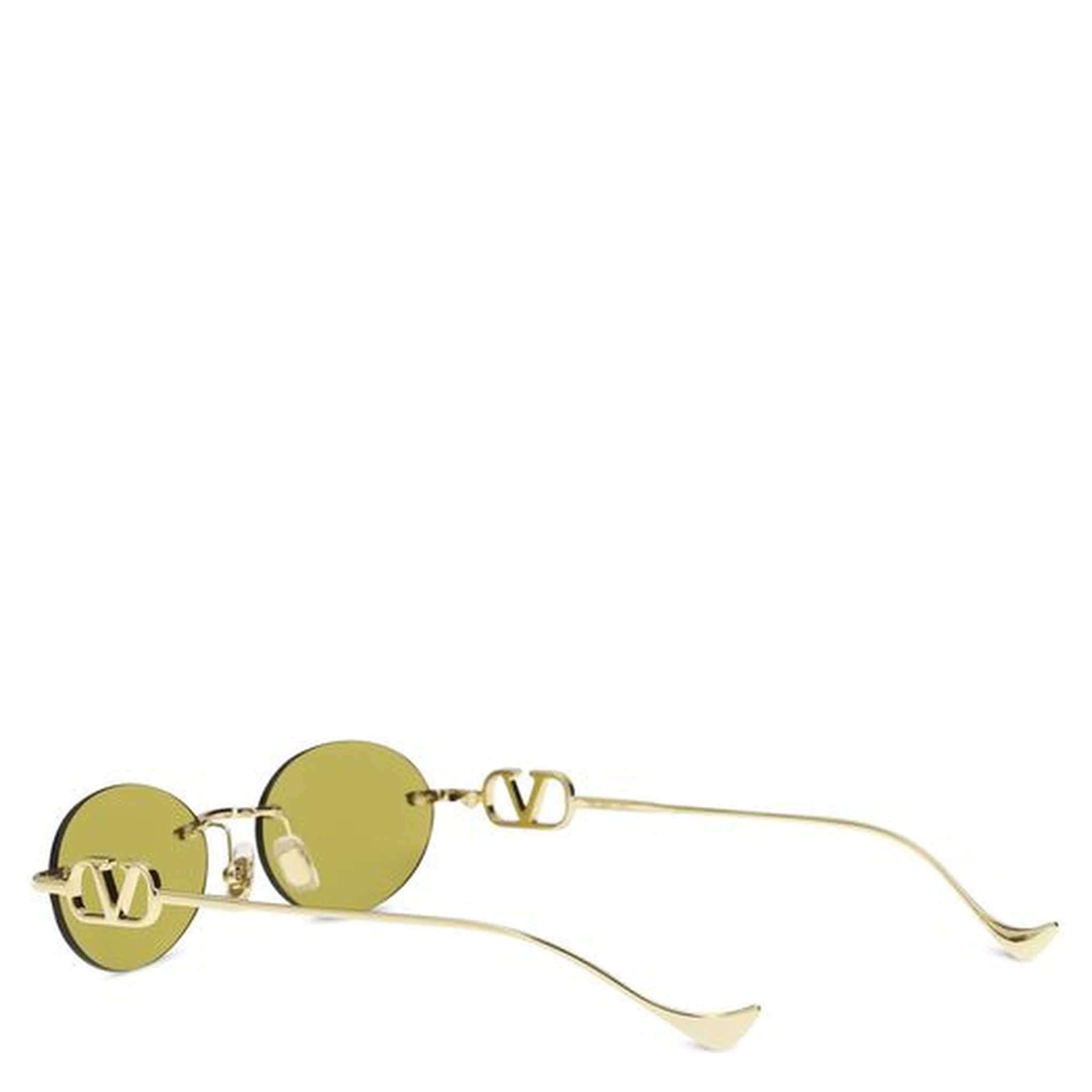Bicolor Metal Sunglasses