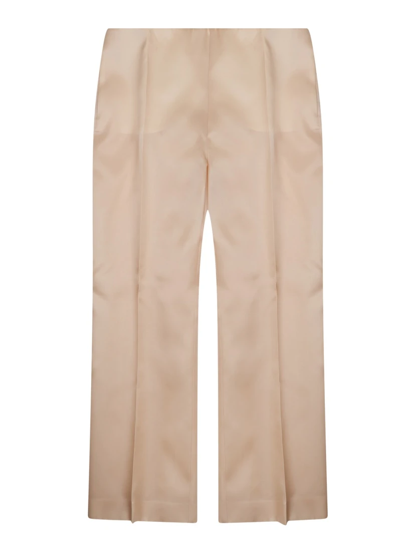 PANTALONE DRITTO IN SETA