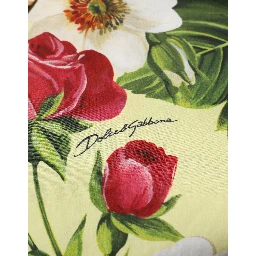 Multicolor Floral Animal Print Collared Shirt