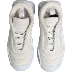 White Slip On Wave Low Top Sneakers Shoes