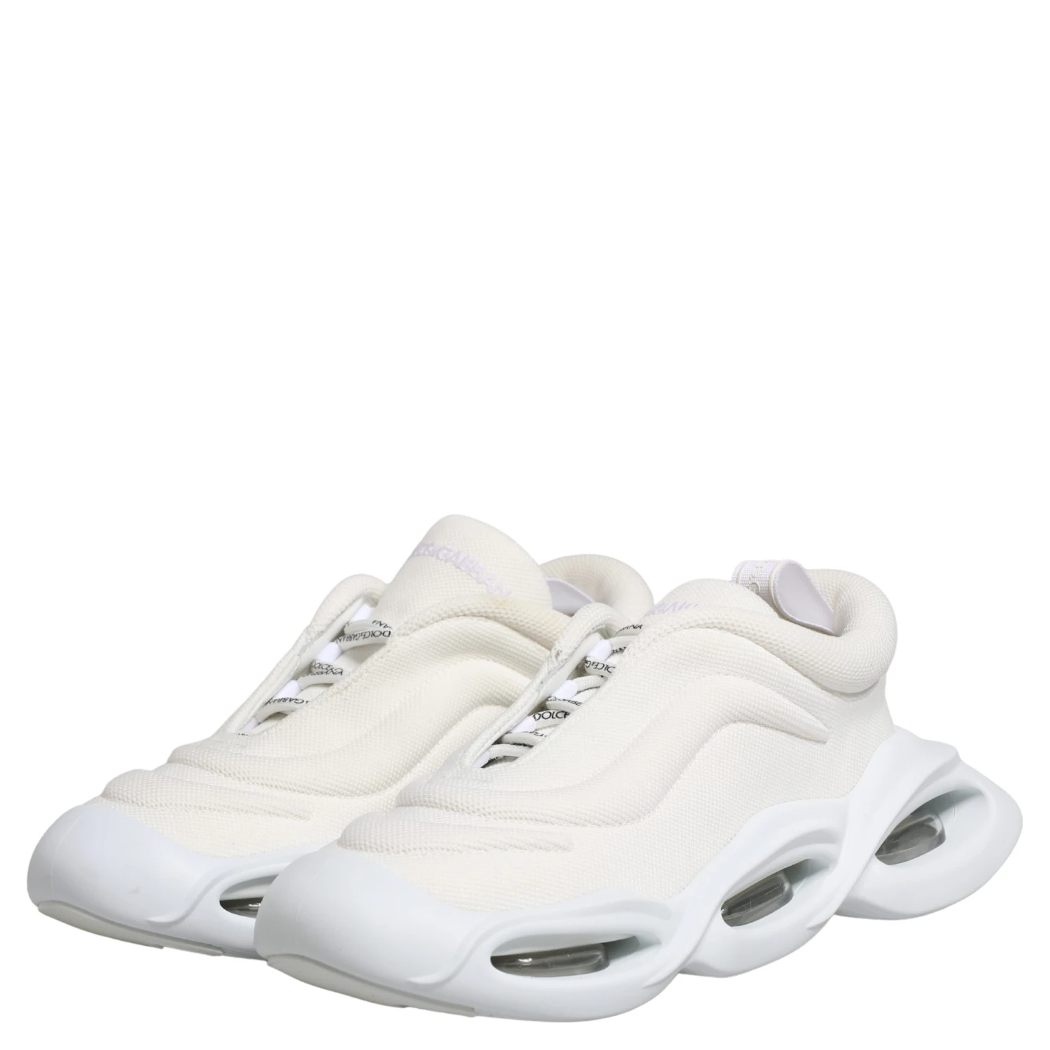 White Slip On Wave Low Top Sneakers Shoes