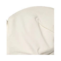 Off White Strapless One Piece Swimsuit Swimwear