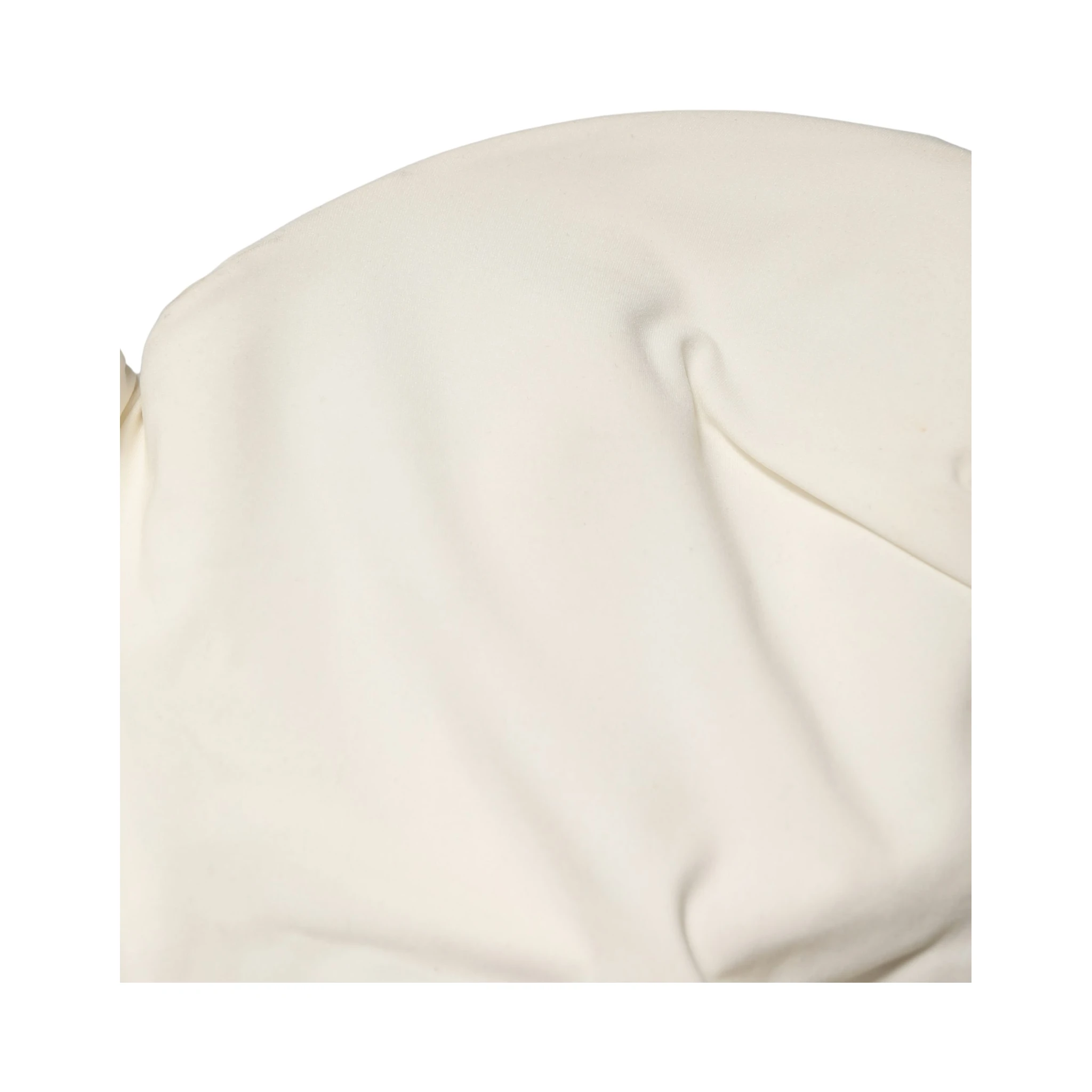 Off White Strapless One Piece Swimsuit Swimwear