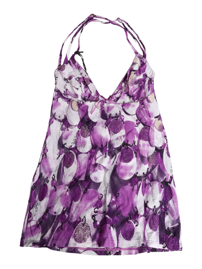 Multicolor Patterned Halter Neck Underwear