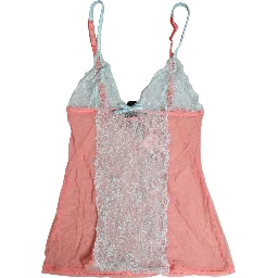 Multicolor Sheer Lace Lingerie Chemise Top Underwear