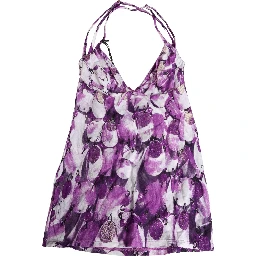 Multicolor Patterned Halter Neck Underwear