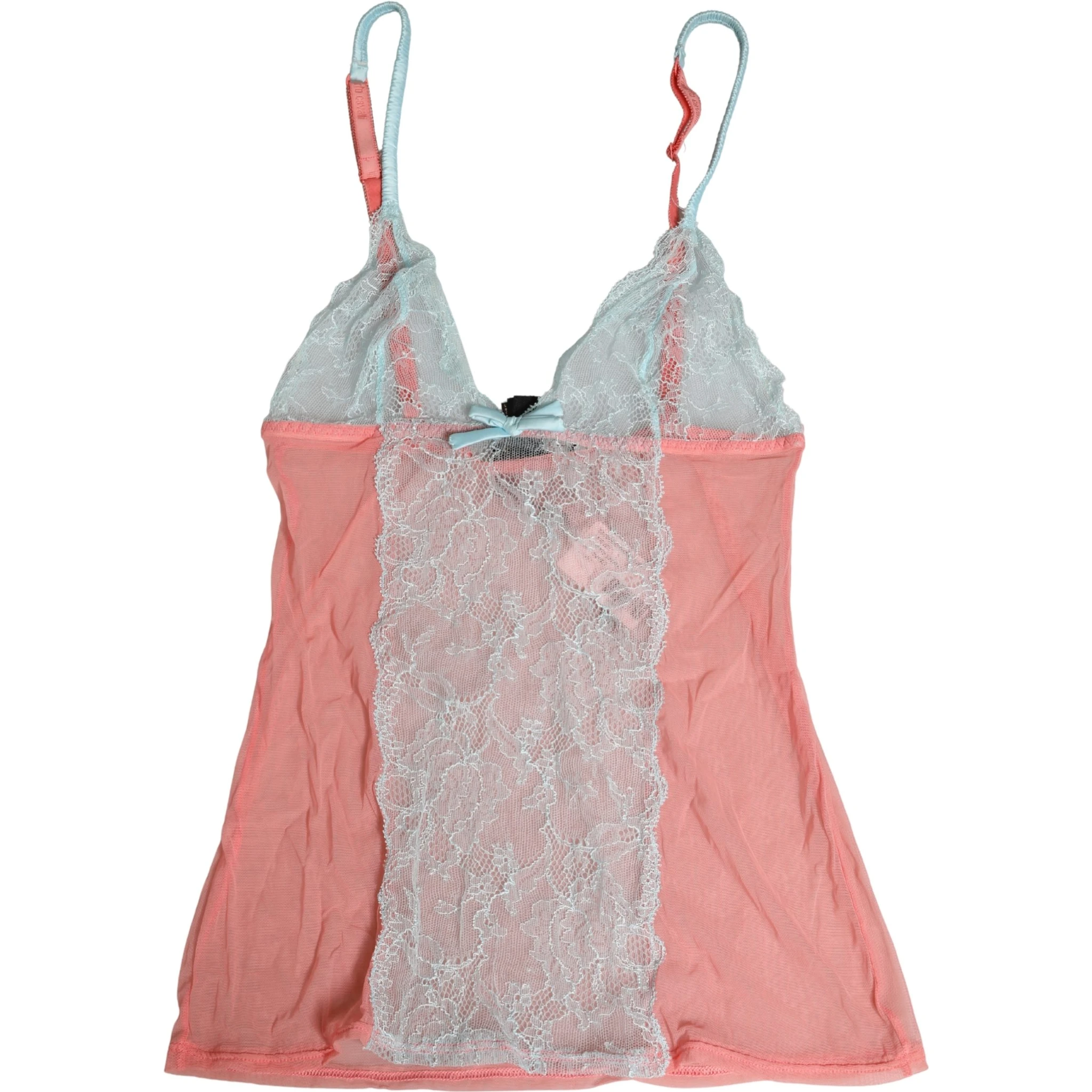 Multicolor Sheer Lace Lingerie Chemise Top Underwear