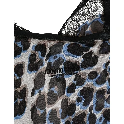 Multicolor Leopard Babydoll Chemise Underwear