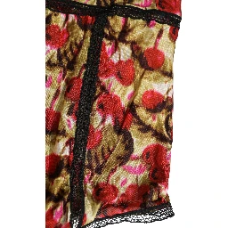 Multicolor CherryPrint Lace Bodysuit Underwear